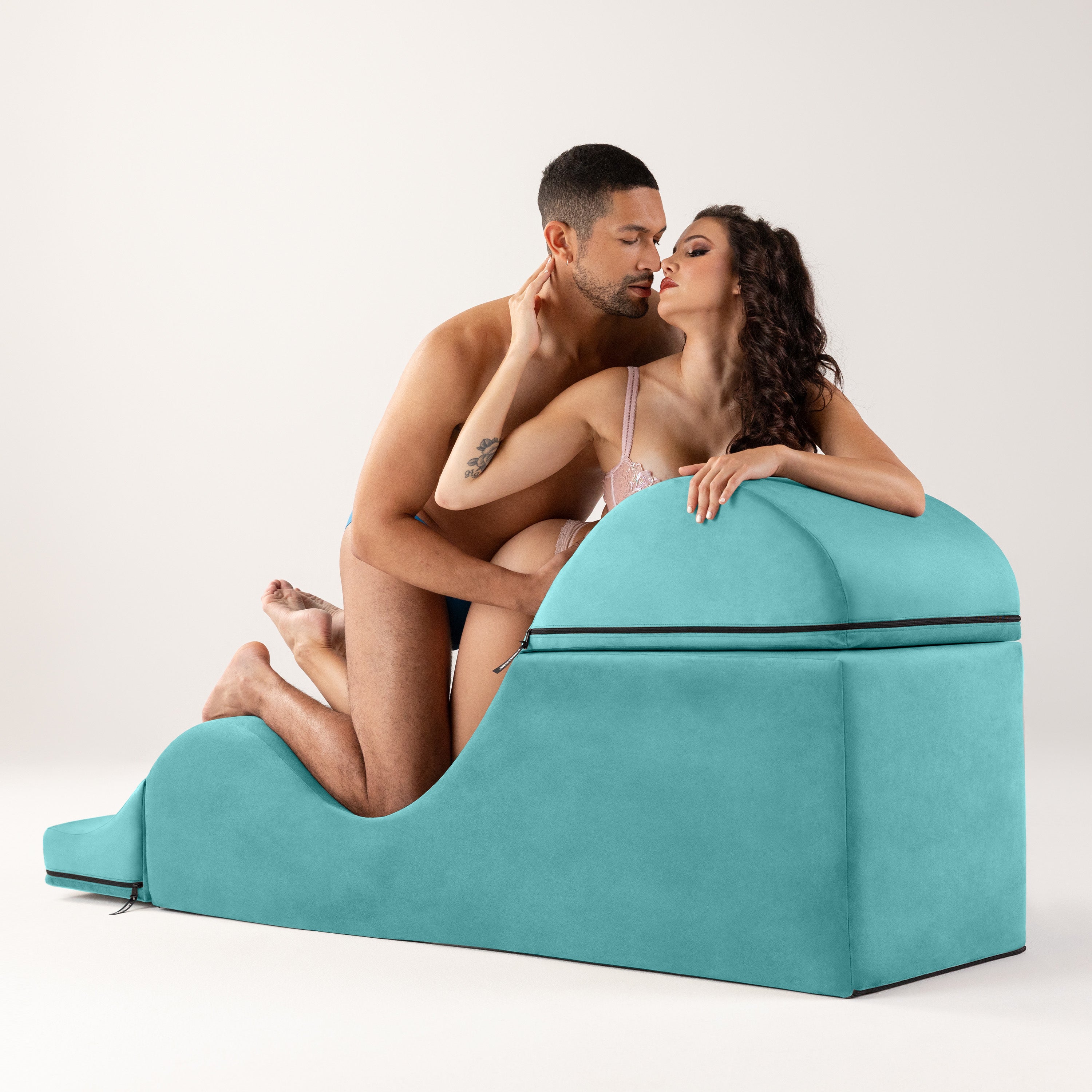 Convertible Chaise + Bench with Free Machine Washable Cover